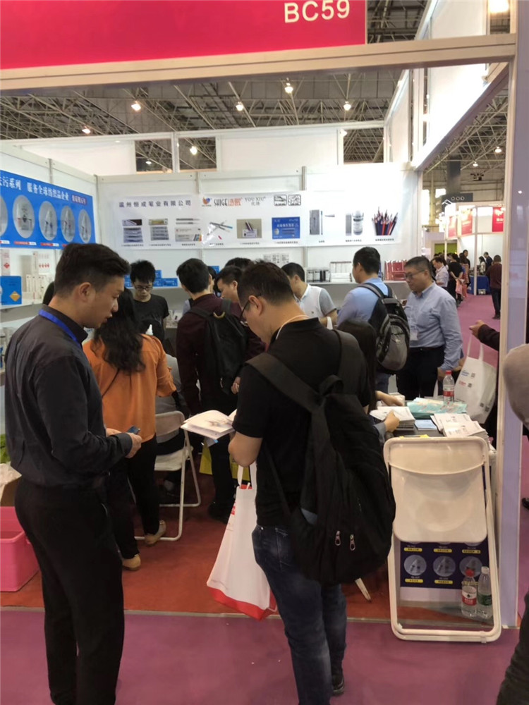 浙江恒成筆業(yè)有限公司參加2019中國（東莞）國際紡織制衣工業(yè)技術(shù)展